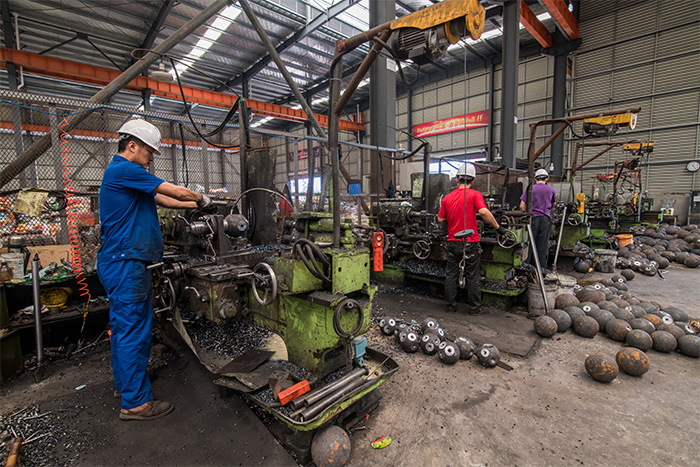 汉川网架配件车间