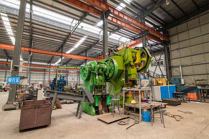 汉川网架配件-锥头加工车间